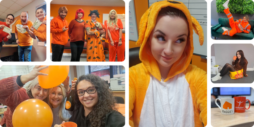Maggie's Centres - Outrageously Orange Day